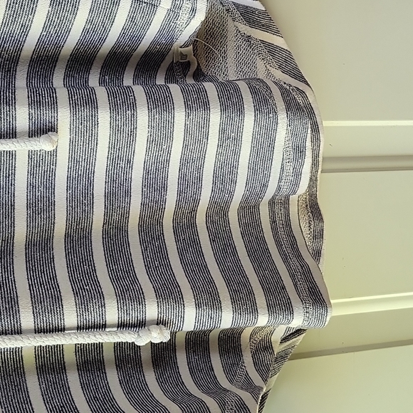 Blue 84 Cotton Hooded Blue and White Sweatshirt Size M - Picture 4 of 6